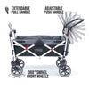 Push Pull Folding Stroller Wagon Titanium Series