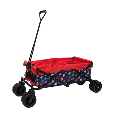 All-Terrain Collapsible Folding Wagon | Red Paw