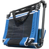Folding Stadium Bleacher Chair - Blue/Black