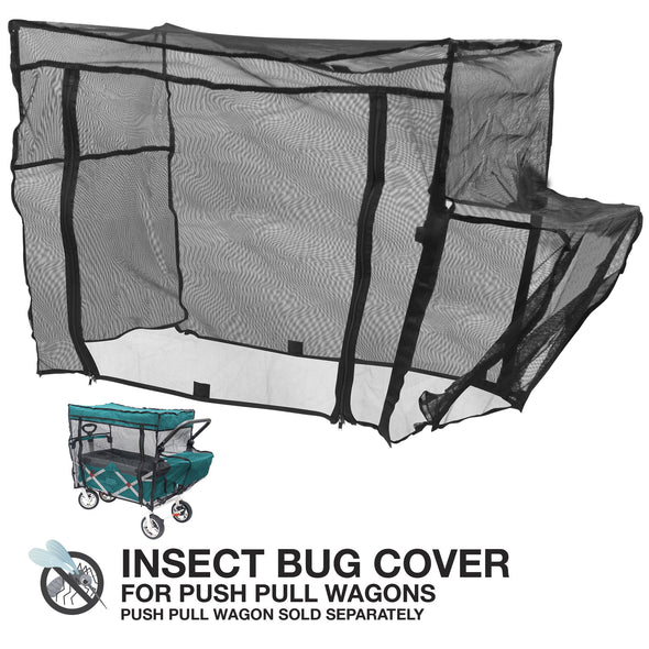 Push Pull Folding Wagon Insect Mosquito Bug Net Accessory