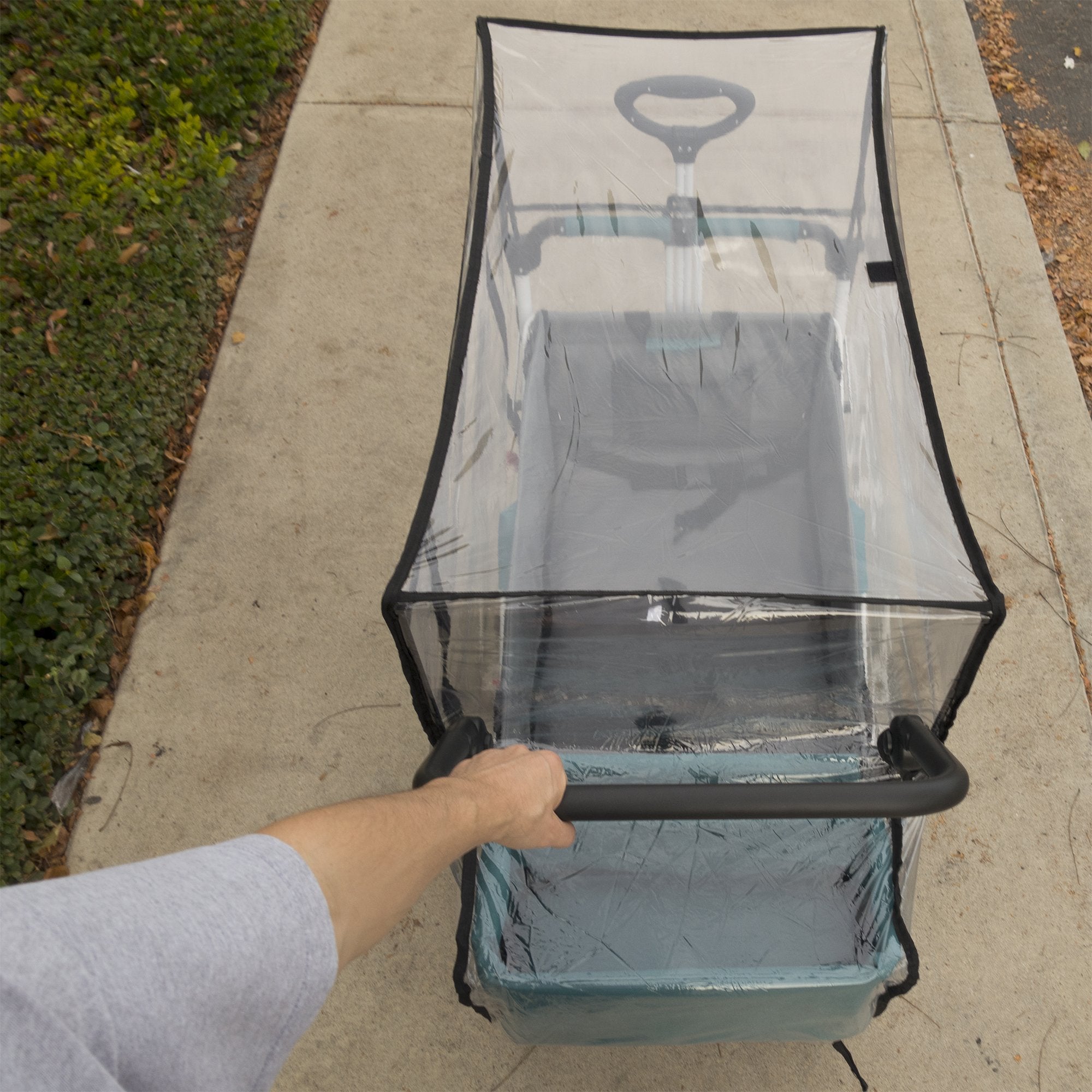 rain cover for wagon stroller Creative Outdoor Push Pull Folding Wagon Rain Cover