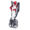 Push Pull TITANIUM SERIES Folding Wagon Stroller with Canopy | Red